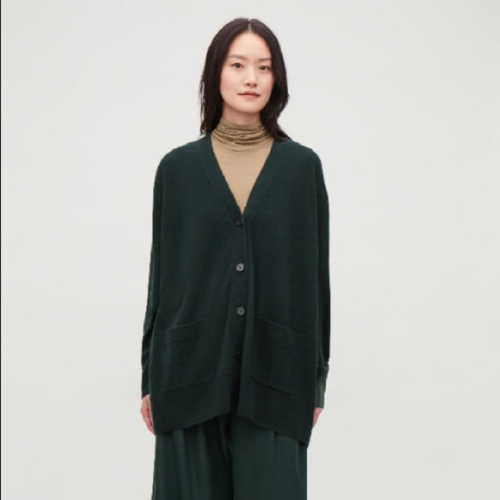 COS Oversized Wool Cardigan
